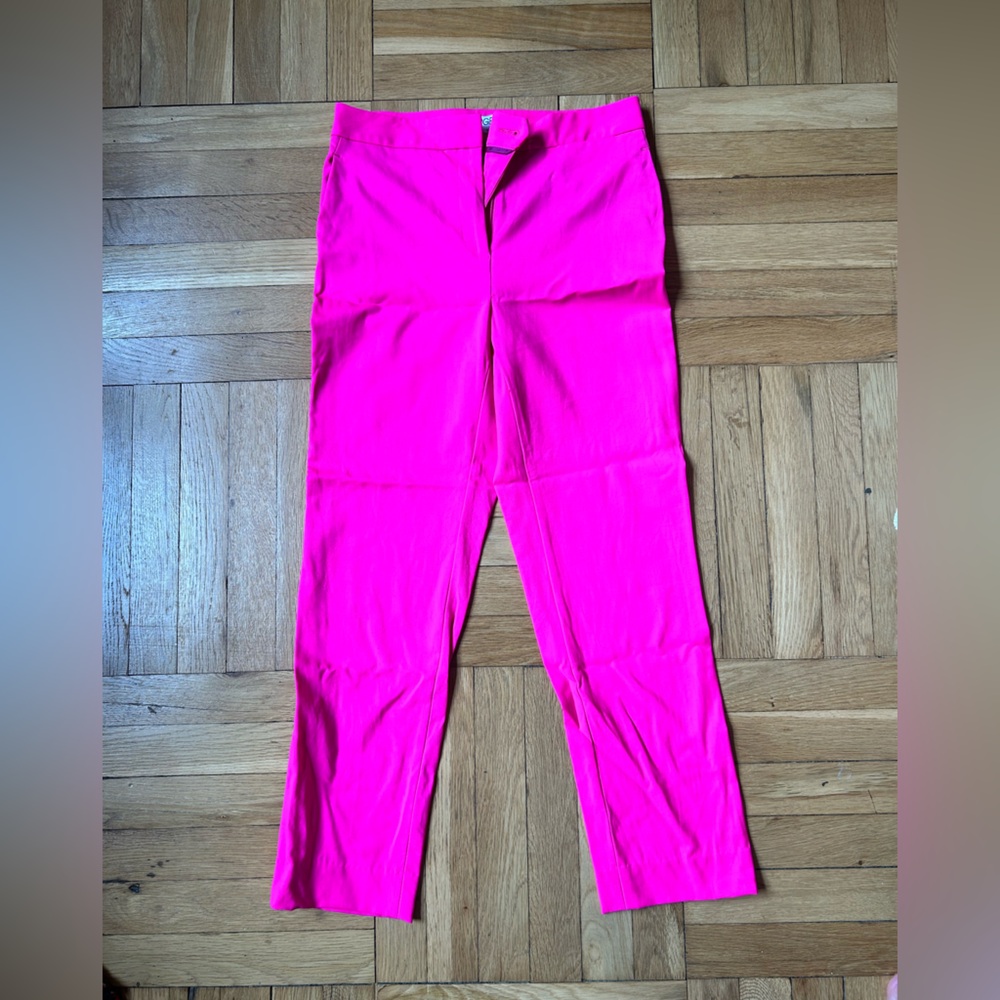 Vibrant Hot Pink Women's Pants
